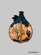 Load image into Gallery viewer, Large haunted house pumpkin
