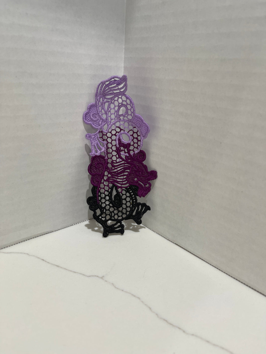 Purple dragon bookmark