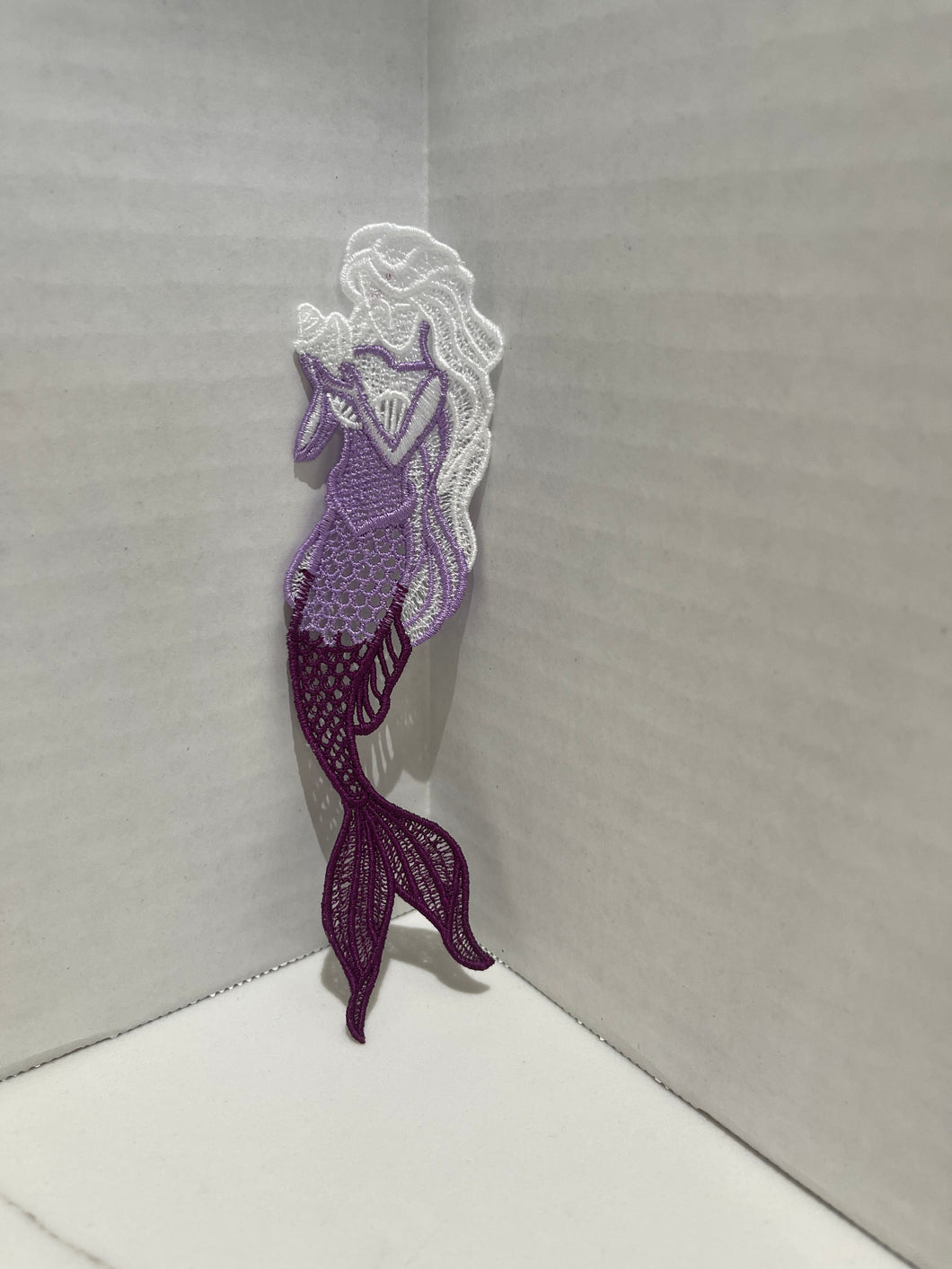 Purple mermaid bookmark