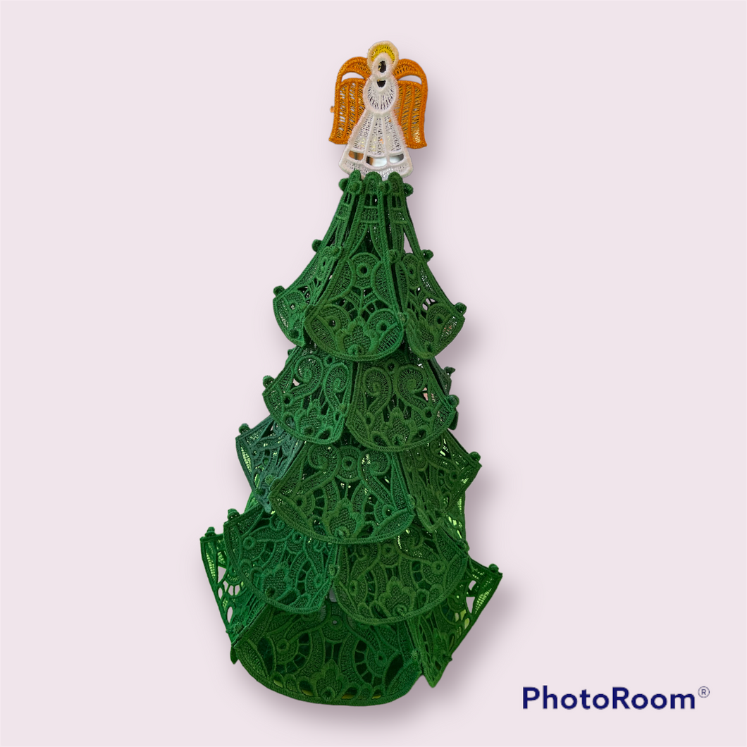 Lace Christmas tree